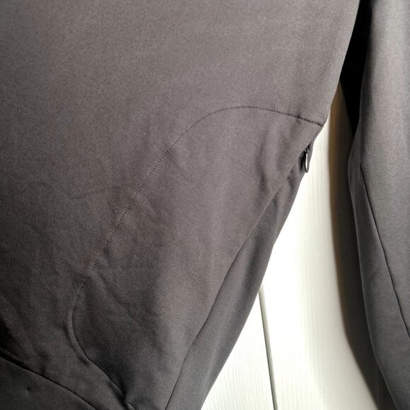 Everlane The ReNew Air Charcoal Black Long Sleeve Hoodie Men's Size Medium M - Picture 5 of 10
